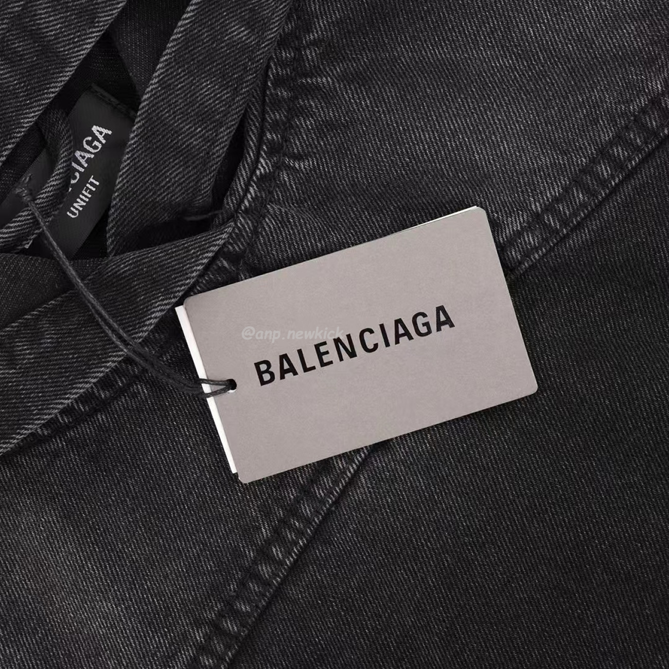 Balenciaga Hooded Denim Hoodie (7) - newkick.vip